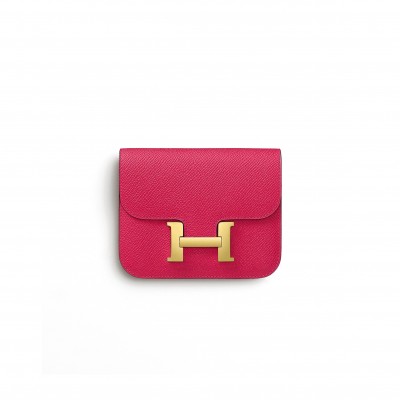 HERMES MASTER CONSTANCE SLIM WALLET EPSOM H082060CCOD(12.4*10.2*3cm)